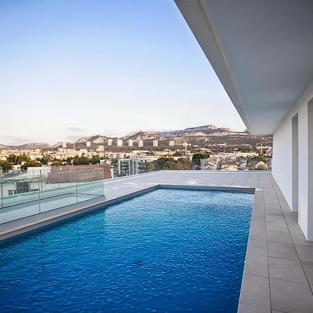 Superbe Appart 3 P, 10 Mn De La Plage Avec Piscine Et Parking Marseille Exterior photo